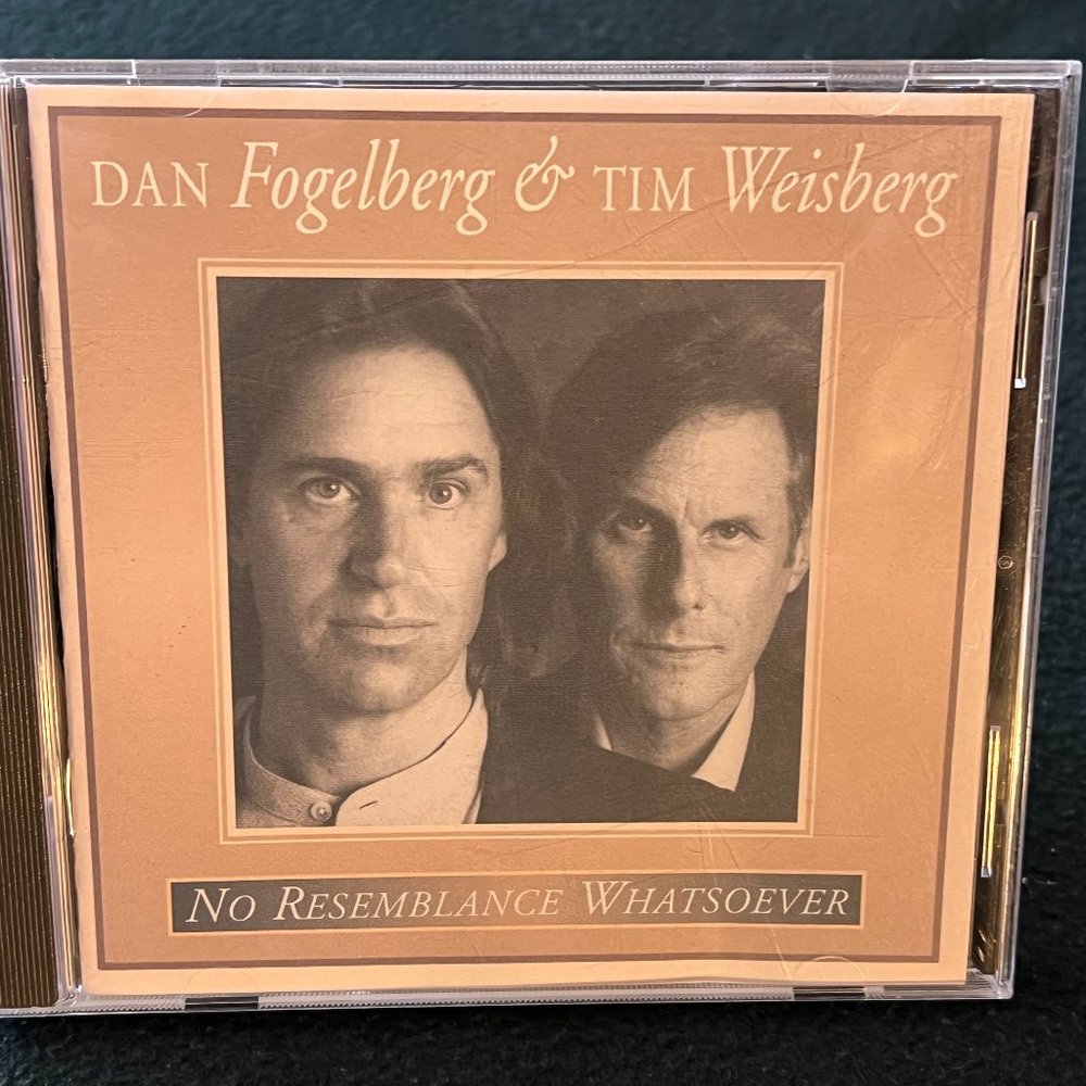 DAN FOGELBERG & TIM WEISBERG/NO RESEMBLANCE  COMPACT DISC * SLIGHTLY  USED